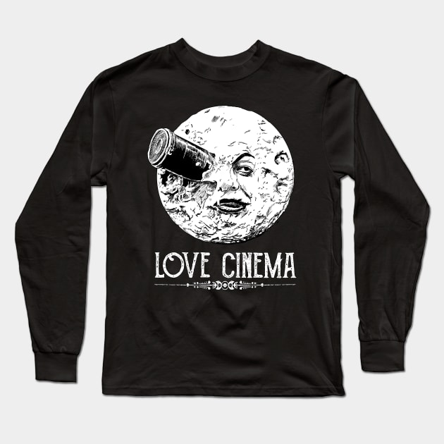 Love Cinema Long Sleeve T-Shirt by BER